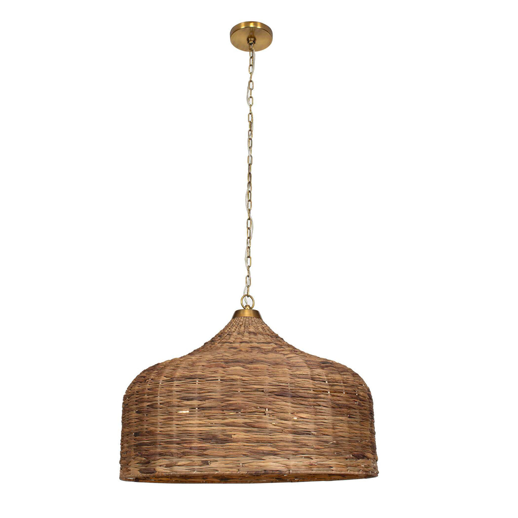Tauranga Seagrass 5 Light Pendant