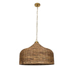 Tauranga Seagrass 5 Light Pendant