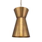 Crocker Brass 1 Light Mini Pendant