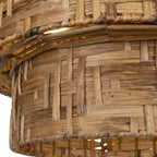 Water Hyacinth 4 Light Woven Pendant