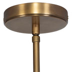 Gaia 1 Light Watered Glass Pendant