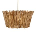 Rhea 4 Light Wood Branch Chandelier
