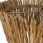 Rhea 4 Light Wood Branch Chandelier