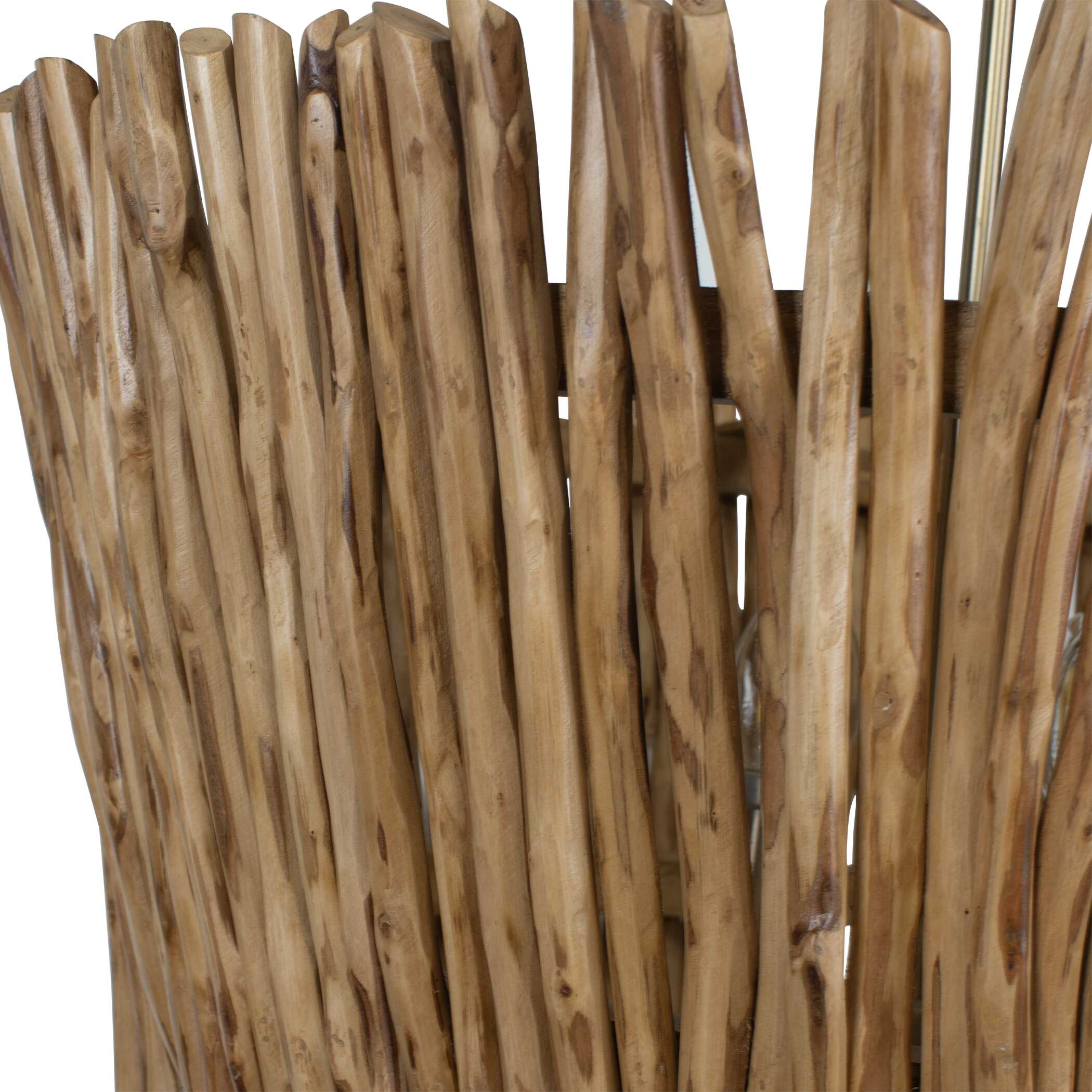 Rhea 4 Light Wood Branch Chandelier