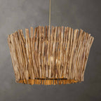 Rhea 4 Light Wood Branch Chandelier