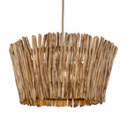 Rhea 4 Light Wood Branch Chandelier