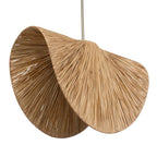 Bend 1 Light Raffia Pendant