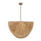 Bend 1 Light Raffia Pendant
