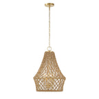 Macrame 4 Light Rope Pendant