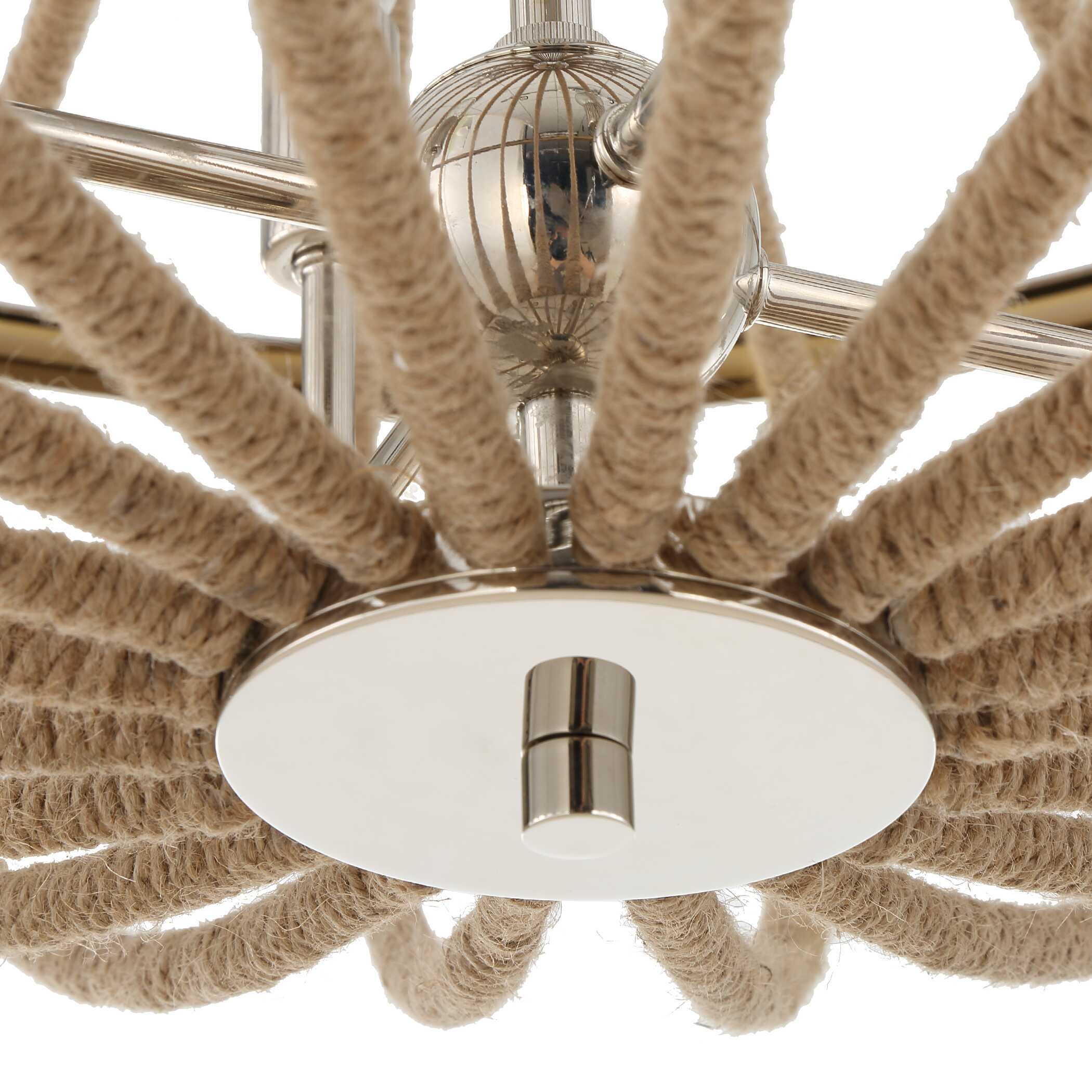 Lovelock 4 Light Rope Empire Chandelier