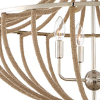 Lovelock 4 Light Rope Empire Chandelier