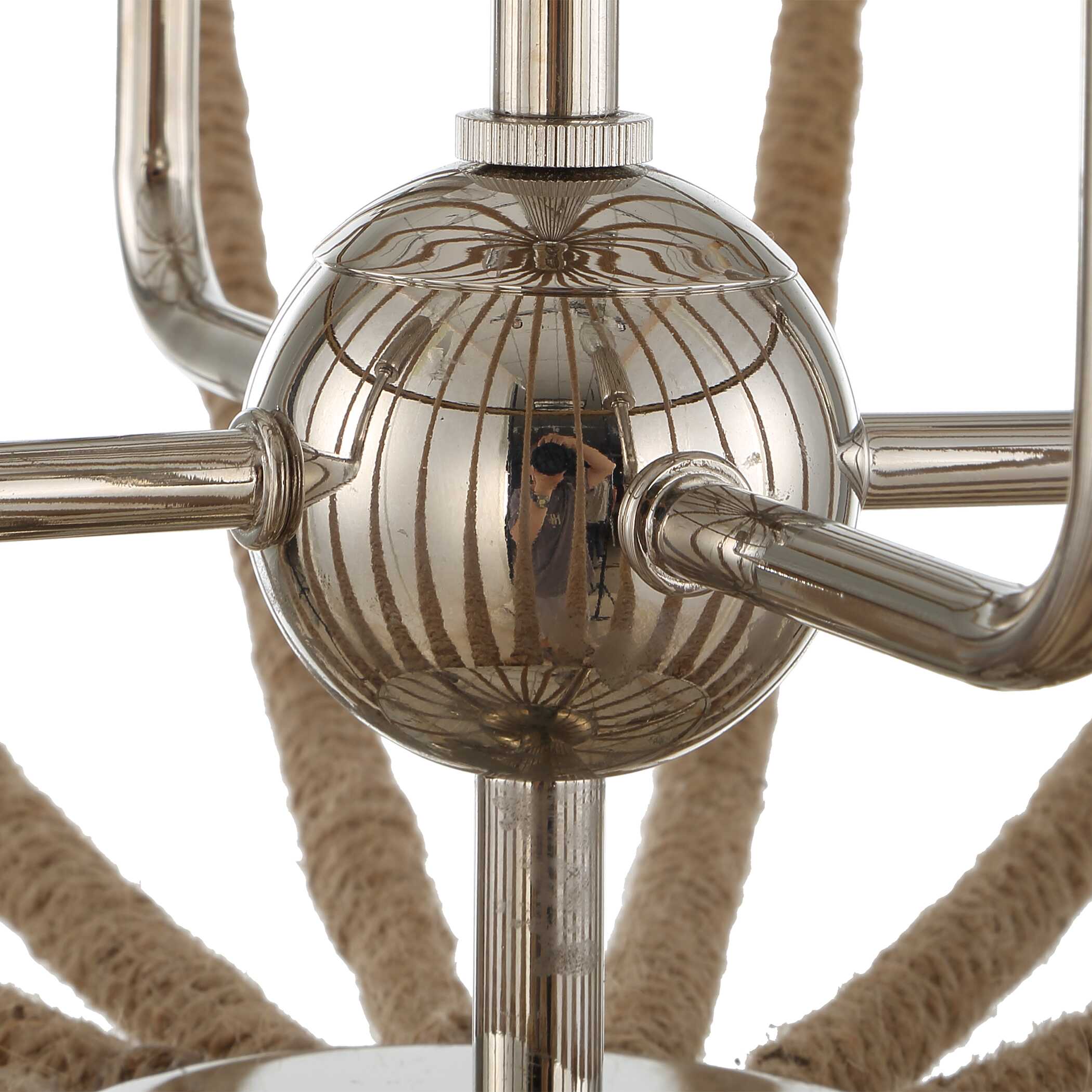 Lovelock 4 Light Rope Empire Chandelier