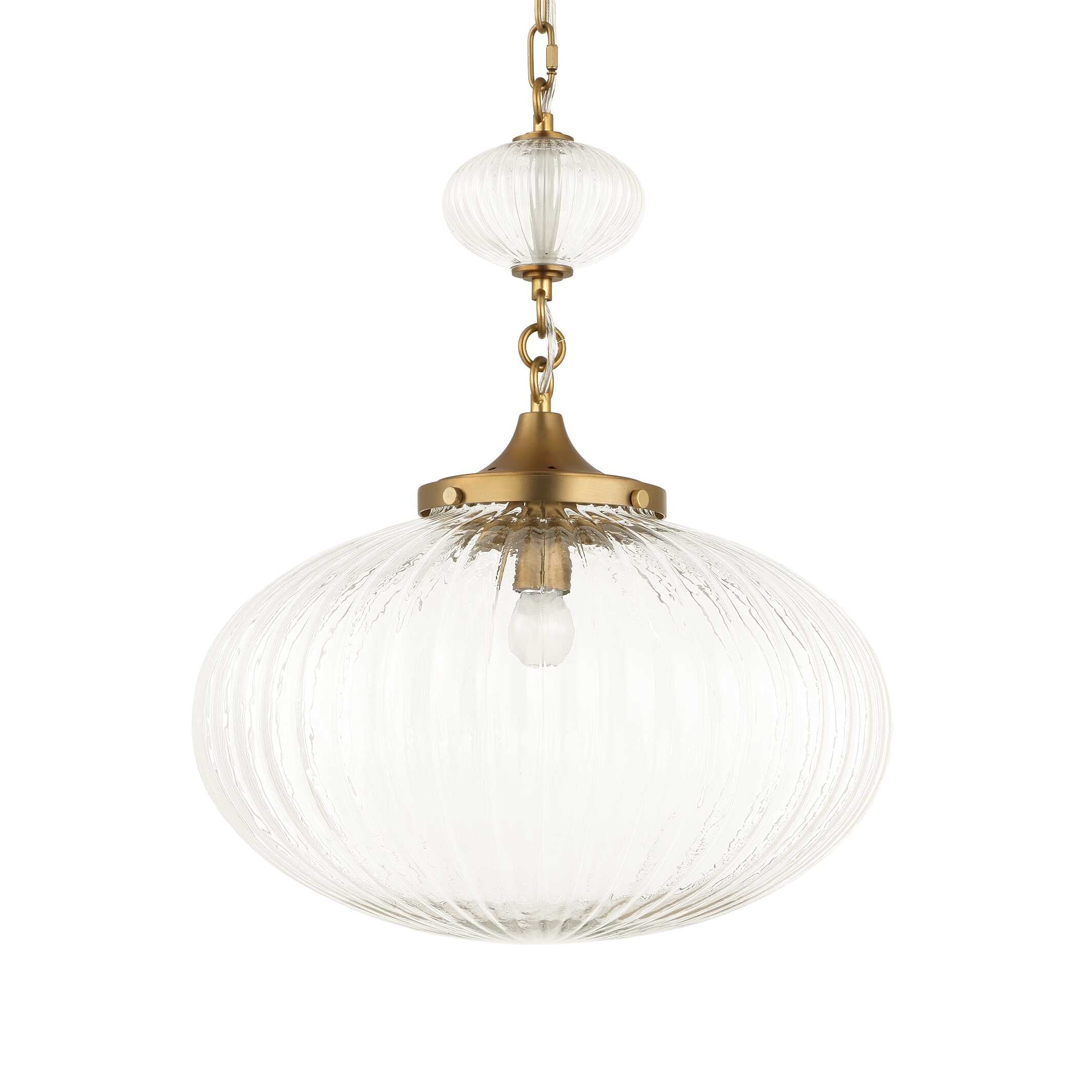 Bellaire 1 Light Glass Shade Pendant