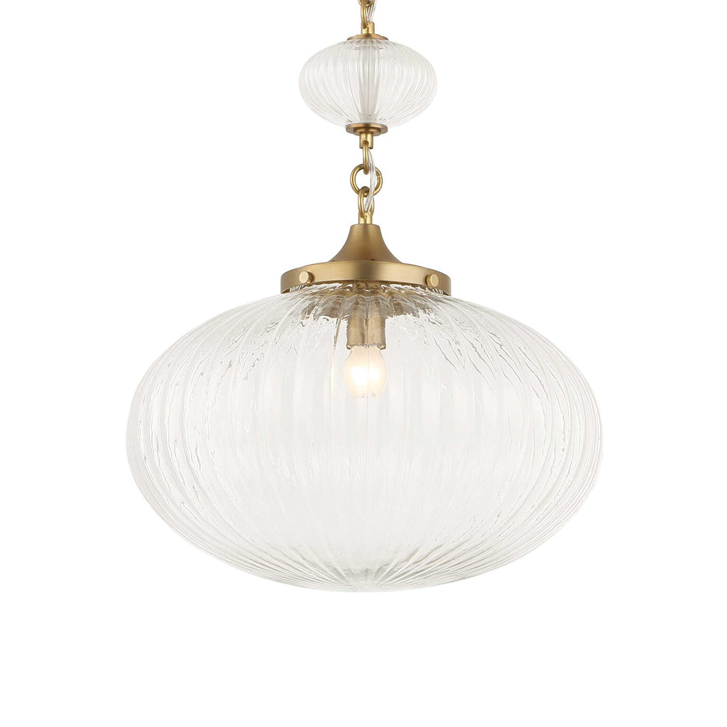 Bellaire 1 Light Glass Shade Pendant
