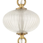 Bellaire 1 Light Glass Shade Pendant