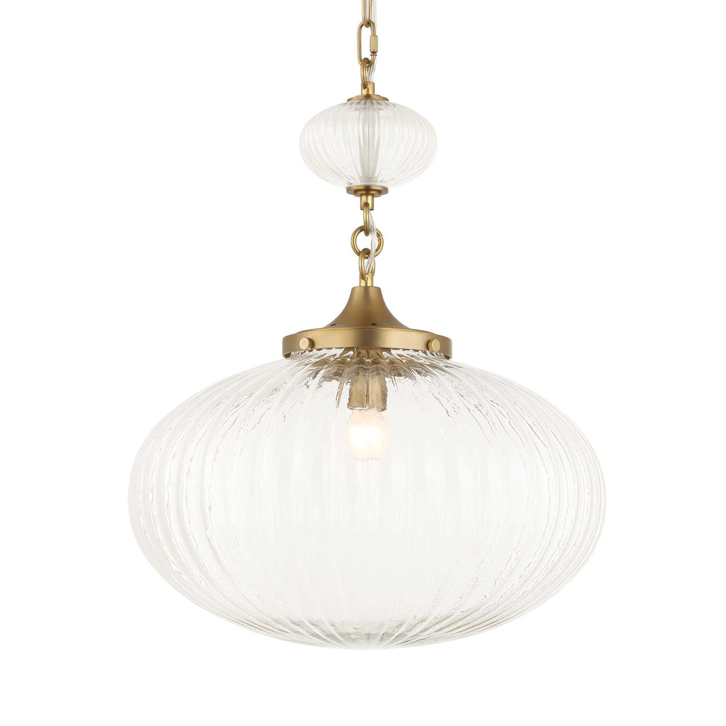 Bellaire 1 Light Glass Shade Pendant