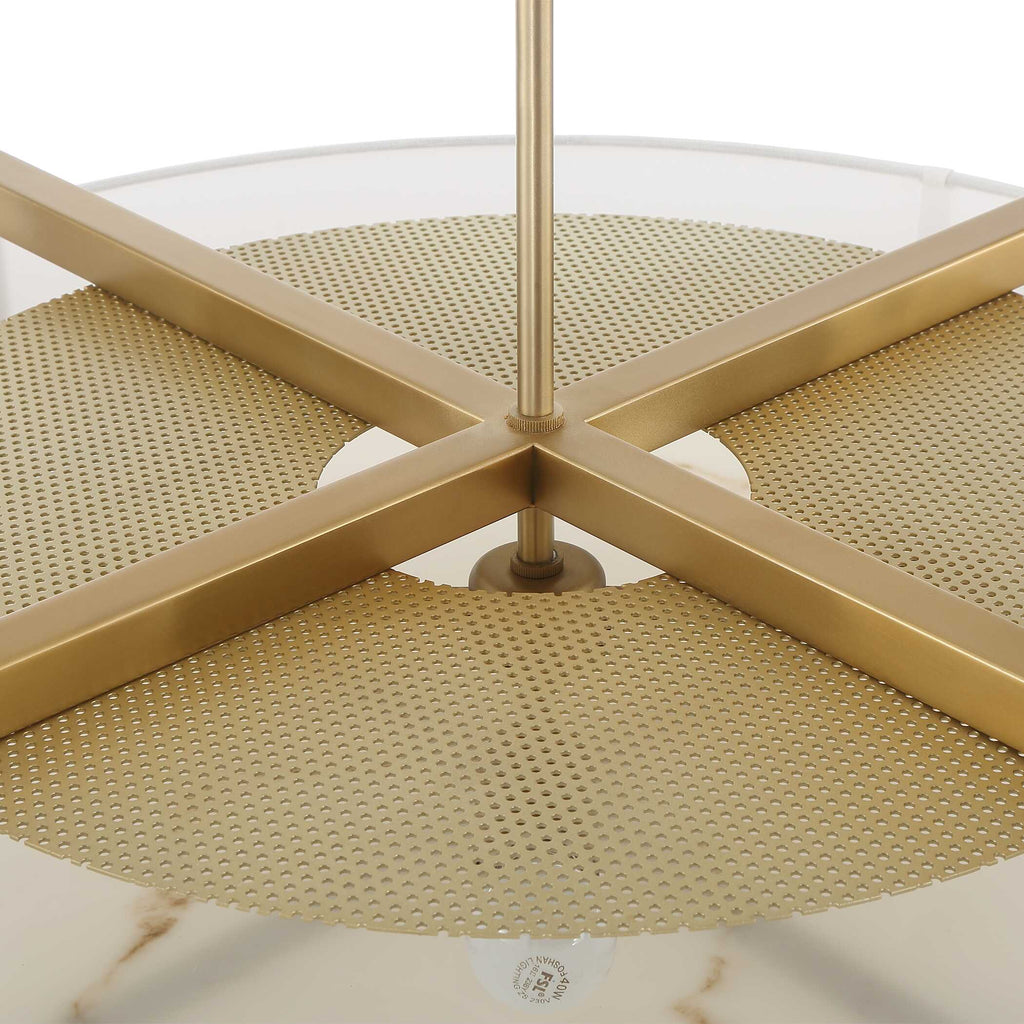 Cresson 4 Light Drum Pendant