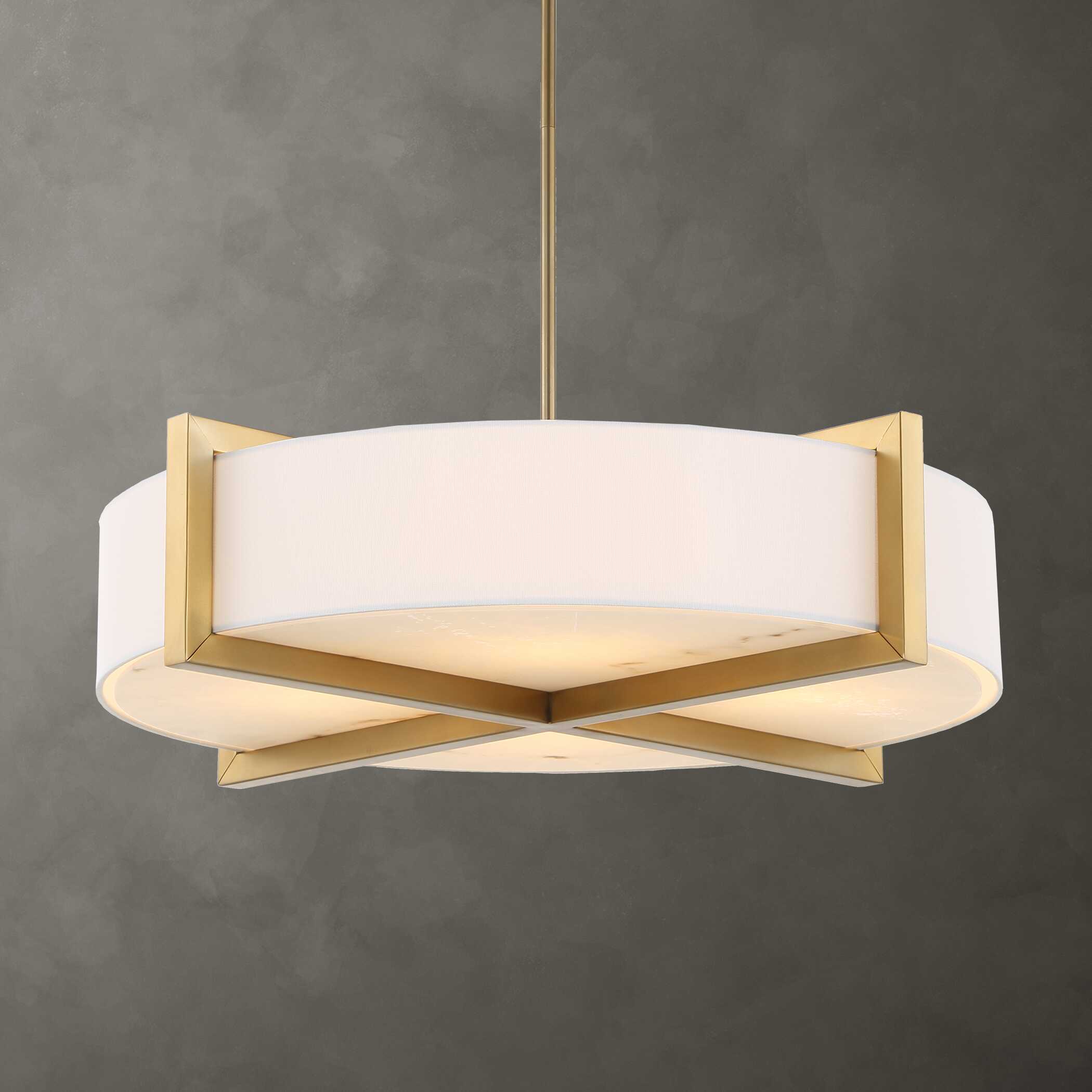 Cresson 4 Light Drum Pendant
