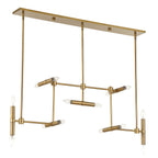 Cadre 14 Light Modern Linear Pendant