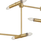Cadre 14 Light Modern Linear Pendant