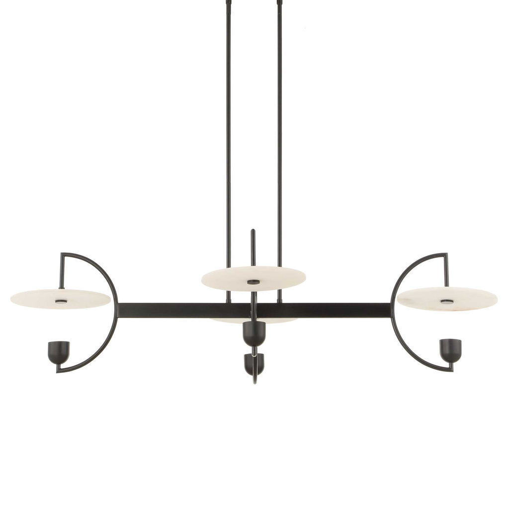 Kyoto 4 Light Linear LED Chandelier