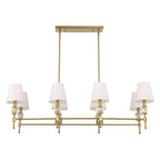 Arques 8 Light Linear Chandelier