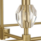 Arques 8 Light Linear Chandelier