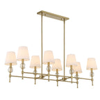 Arques 8 Light Linear Chandelier