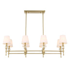 Arques 8 Light Linear Chandelier
