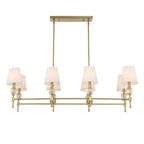 Arques 8 Light Linear Chandelier