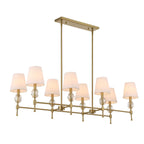 Arques 8 Light Linear Chandelier