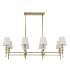 Arques 8 Light Linear Chandelier