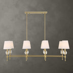 Arques 8 Light Linear Chandelier
