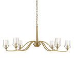 Barcelona 6 Light Brass Chandelier