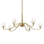 Barcelona 6 Light Brass Chandelier