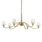 Barcelona 6 Light Brass Chandelier