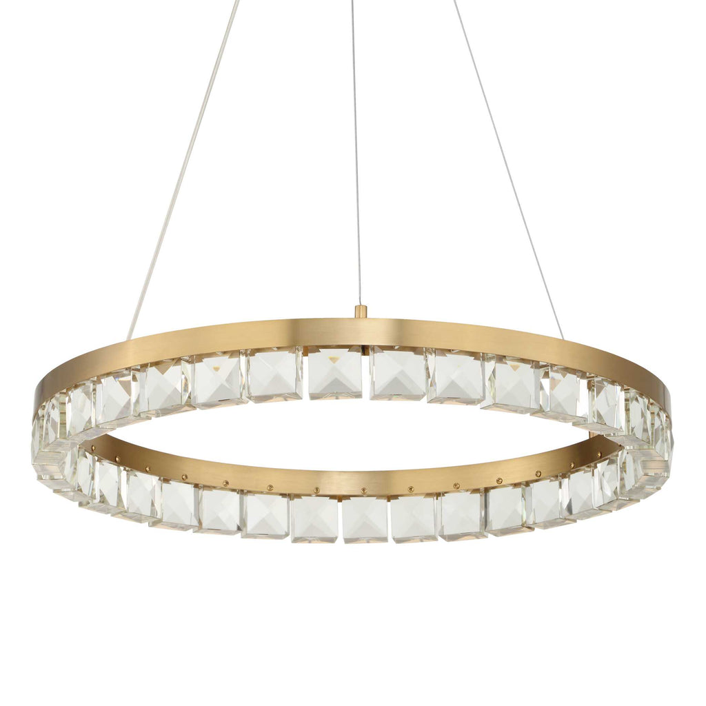 Segovia Round Crystal LED Chandelier