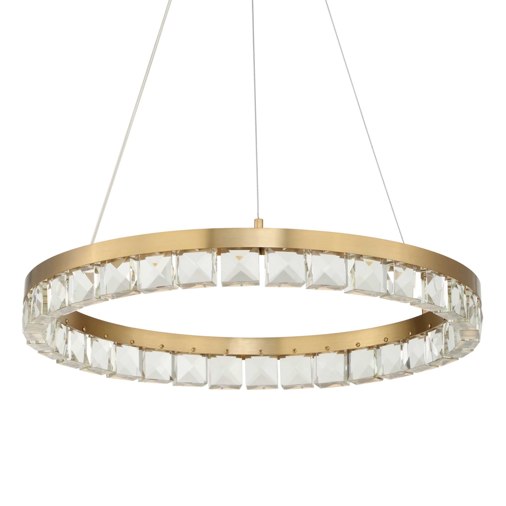 Segovia Round Crystal LED Chandelier