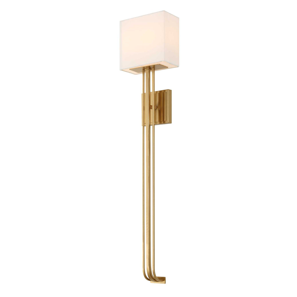 Trenton 2 Light Brass Sconce