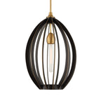 Darby 1 Light Architectural Oval Pendant