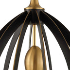 Darby 1 Light Architectural Oval Pendant