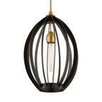 Darby 1 Light Architectural Oval Pendant
