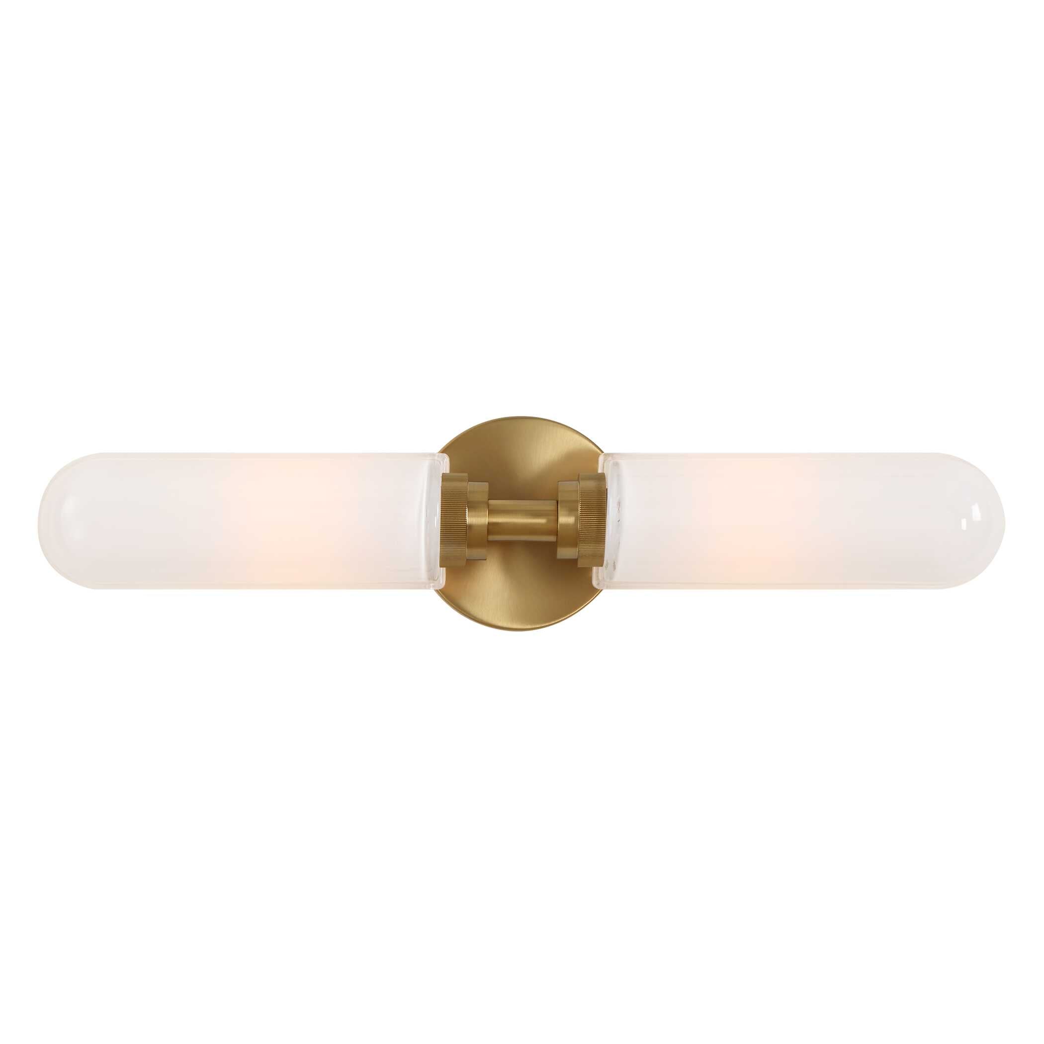 Wellsville 2 Lt Brass Sconce