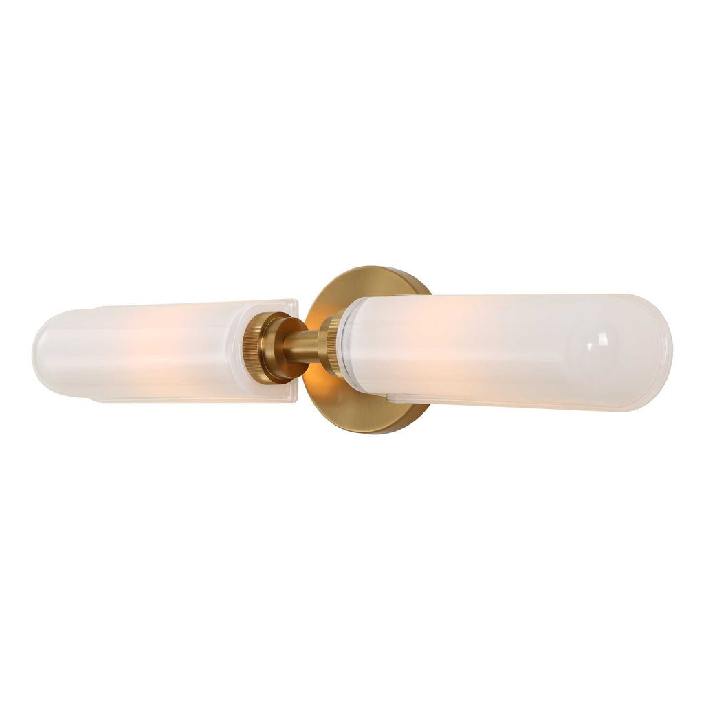 Wellsville 2 Lt Brass Sconce