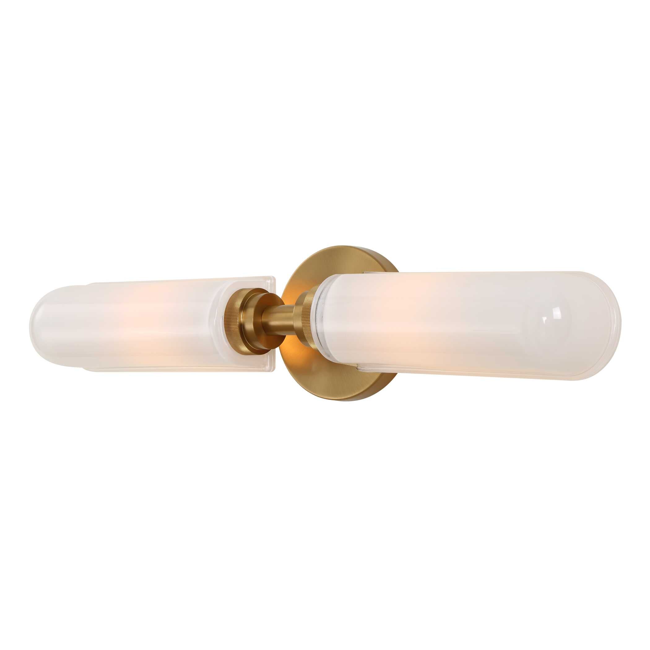 Wellsville 2 Lt Brass Sconce