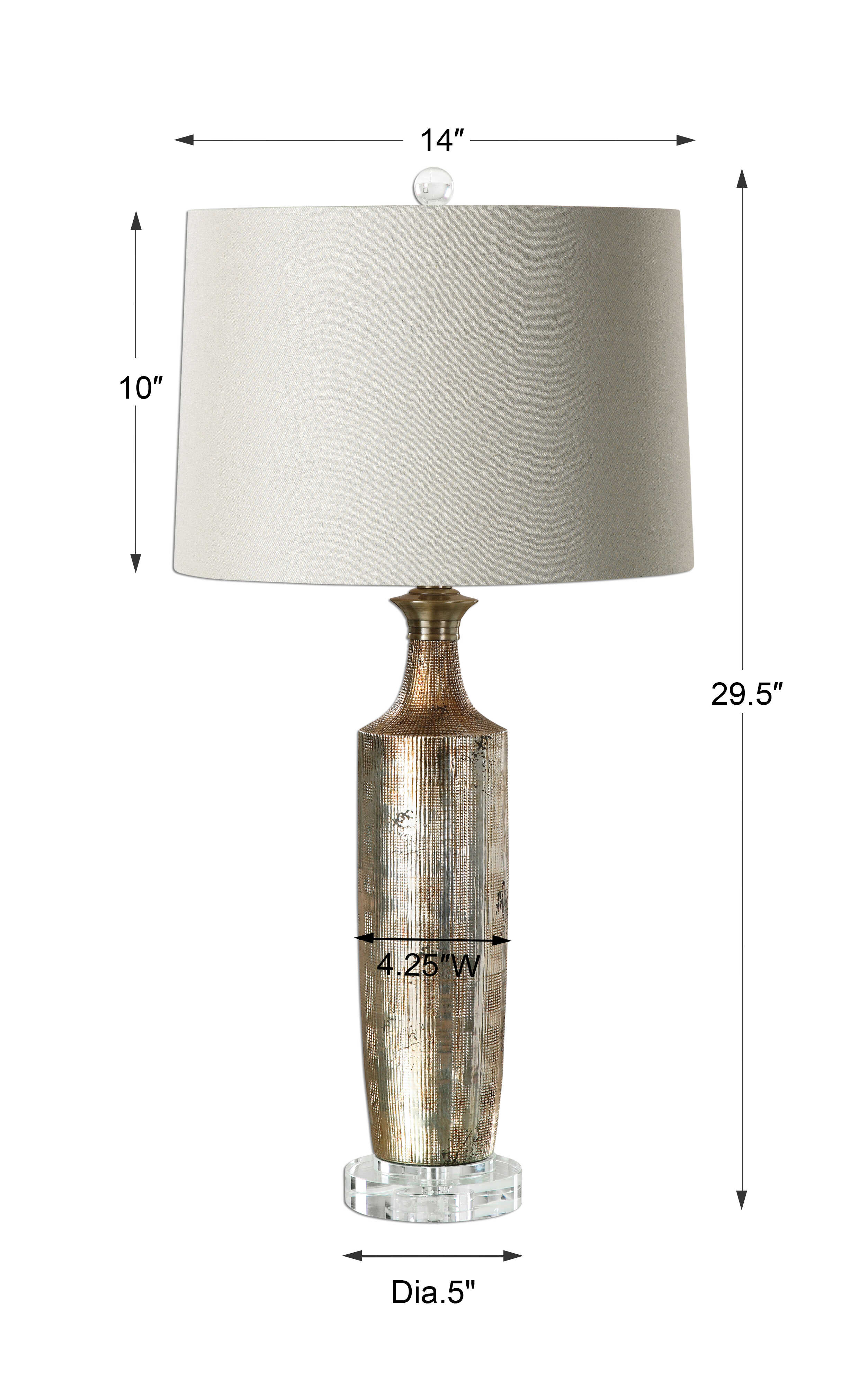 Valdieri Metallic Bronze Lamp