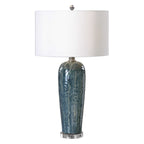 Maira Blue Ceramic Table Lamp