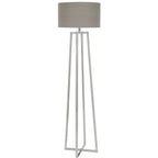 Keokee Polished Nickel Floor Lamp