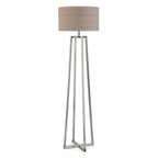 Keokee Polished Nickel Floor Lamp