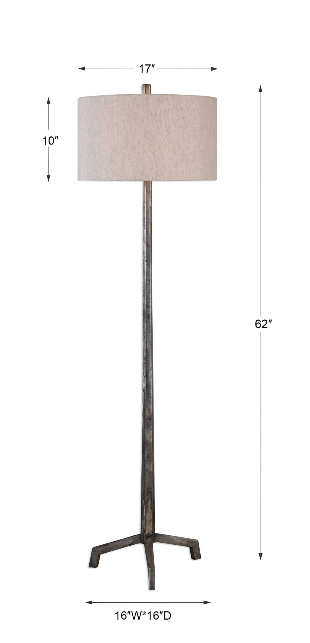 Ivor Cast Iron Floor Lamp